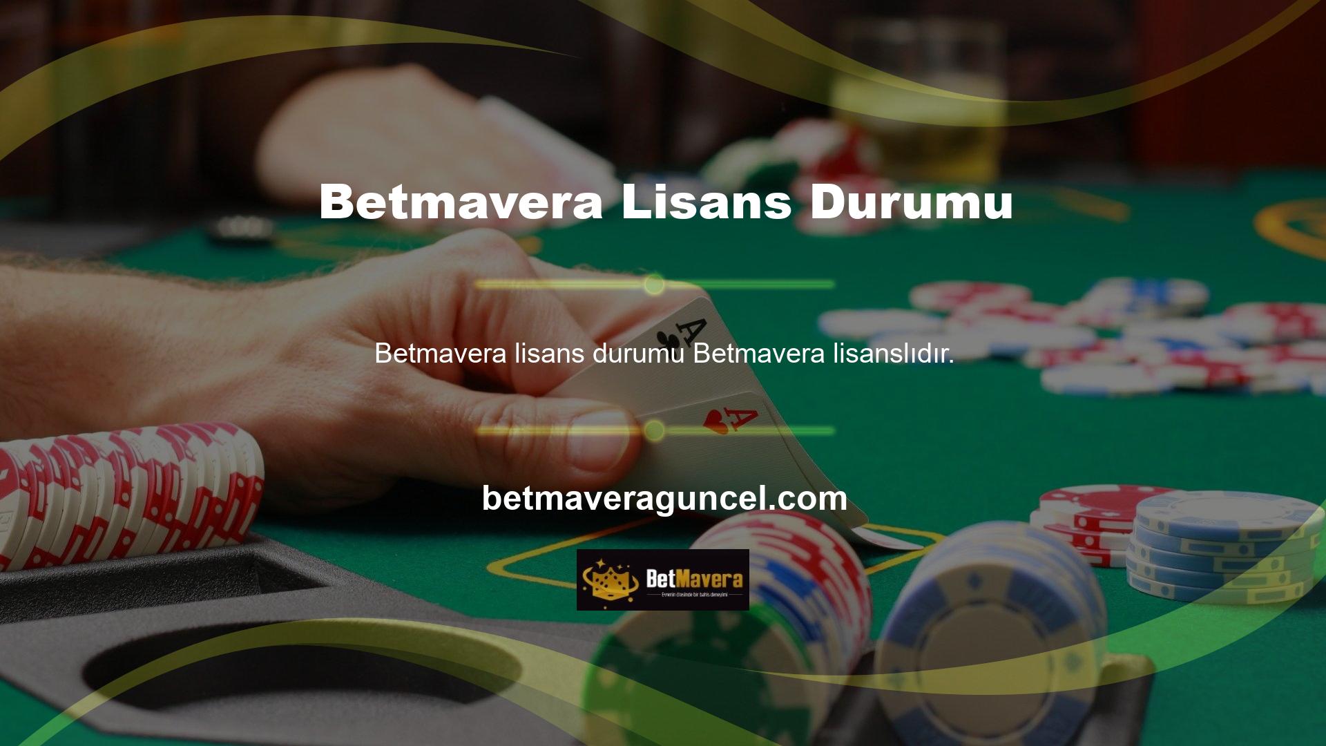 "Hakkımızda" Bölüm Betmavera lisanslı mı? " Bölümdeki Betmavera bilgilerine dayanarak, “Evet, zor olsa bile durmamalısınız